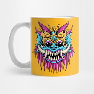 Scary Monster Balinese Mask Mug